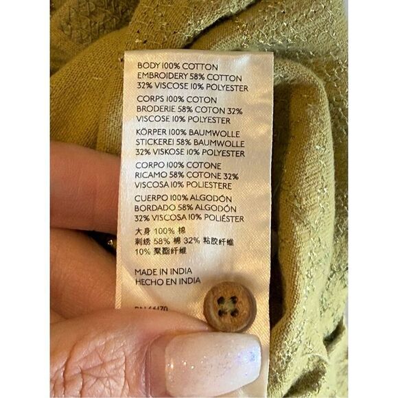 Free People We The Free Yin To My Yang Button Down Long Top, Women’s Small - Picture 7 of 11